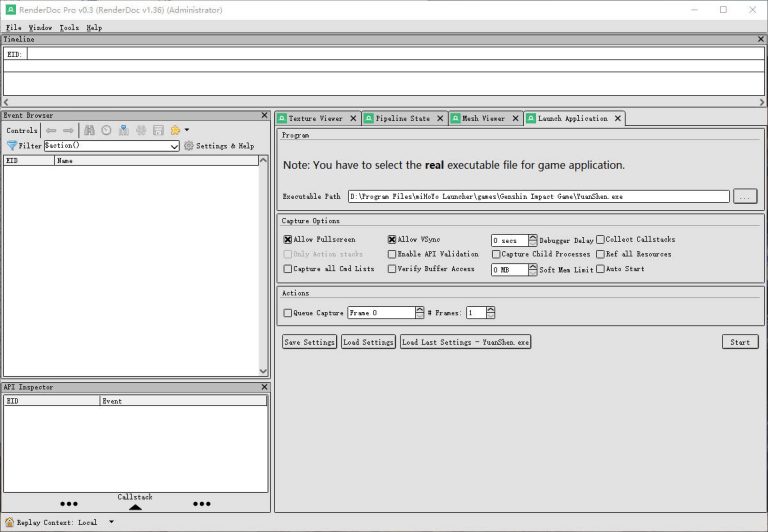 Debugging and Analyzing Genshin Impact with RenderDoc Pro – RenderDoc Pro