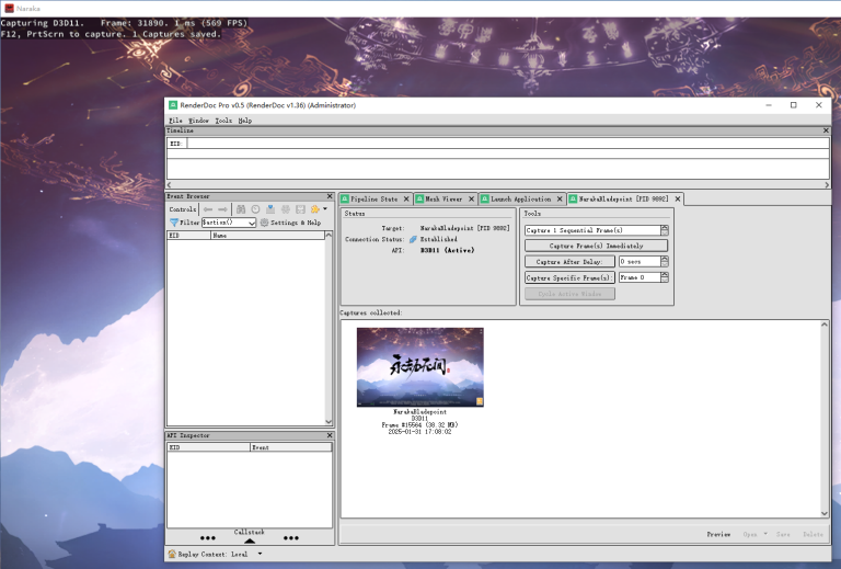 Harnessing the Power of RenderDoc Pro for Naraka: Bladepoint (永劫无间 ...